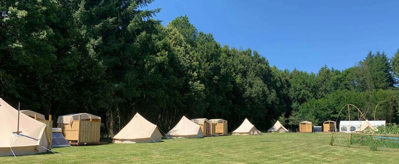 Hotel Au Pre Fleuri Eco Glamping Le Lindois Exterior foto