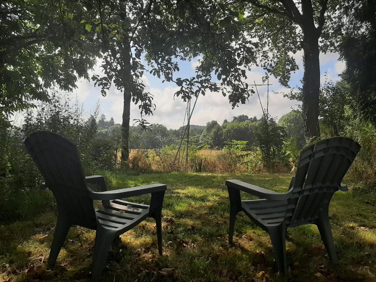 Hotel Au Pre Fleuri Eco Glamping Le Lindois Exterior foto
